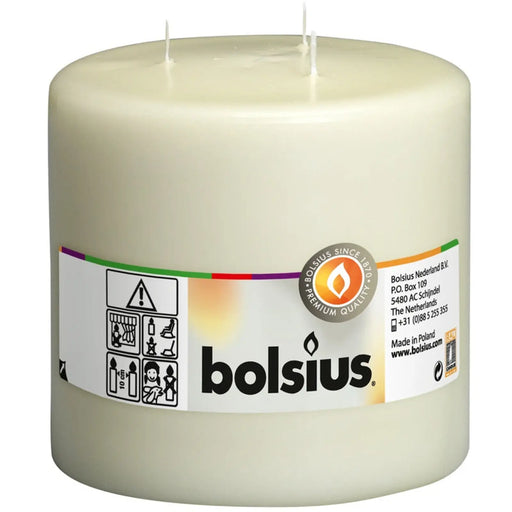 Bolsius Mammoth Candle Ivory 150/150