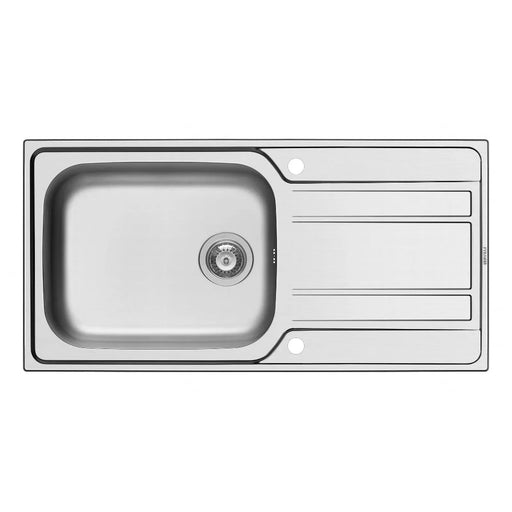 Pyramis Athena Stainless Steel Deep Bowl Inset Sink 1000 x 500mm