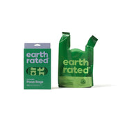 Earth Rated 120 Easy Tie Handle Poop Bags Lavender