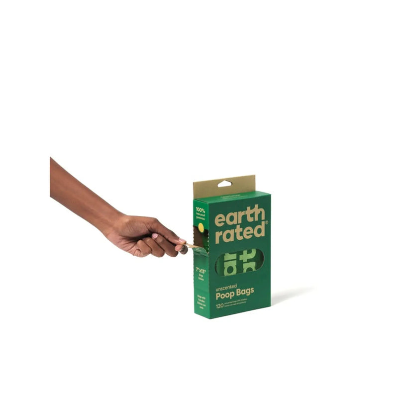 Earth Rated 120 Easy Tie Handle Poop Bags Unscented