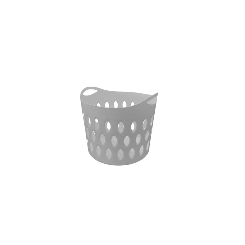 Signature Small Flexi Laundry Basket Grey