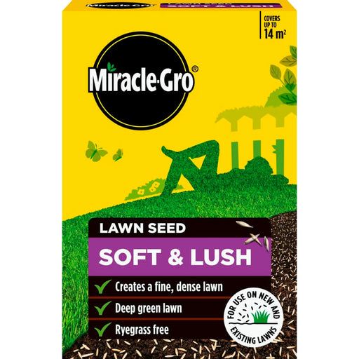 Stax Miracle-Gro® Lawn Seed Soft & Lush 420gm