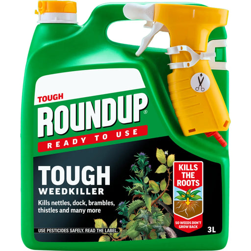 Roundup Fast Action Ready To Use Weedkiller 3L