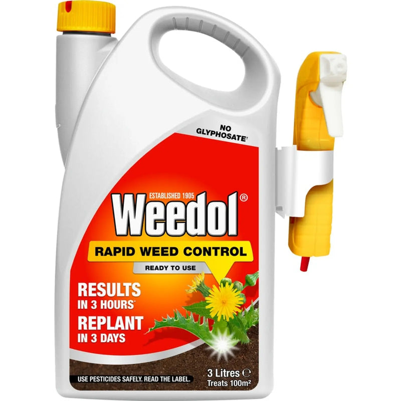 Weedol Rapid Weed Control 3L RTU Spray