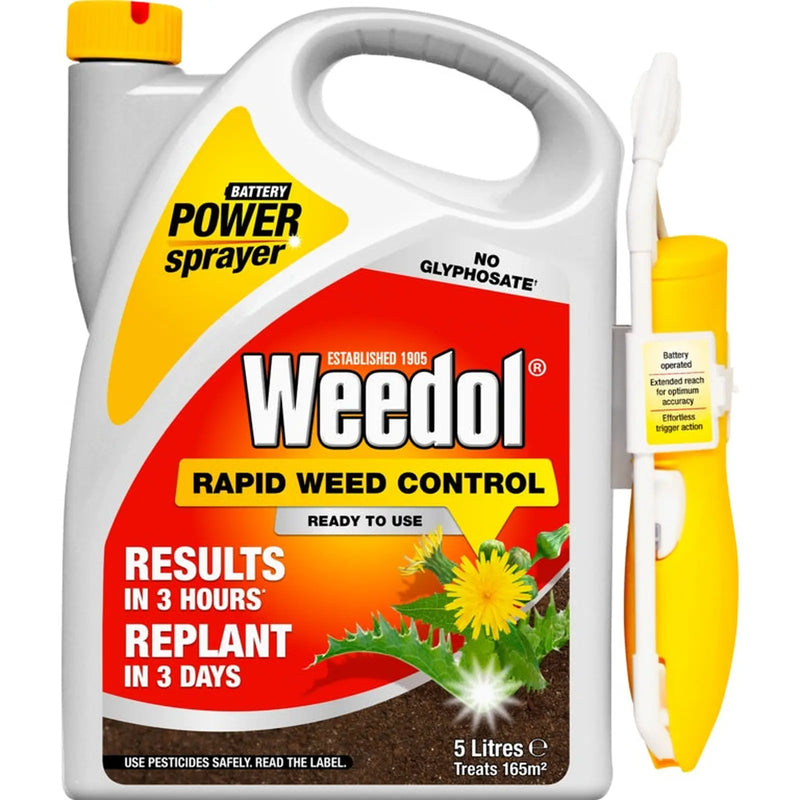 Weedol Rapid Power Control 5L RTU Spray