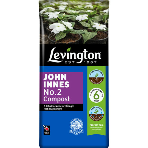 Levington Peat Free John Innes No 2 Compost 10L