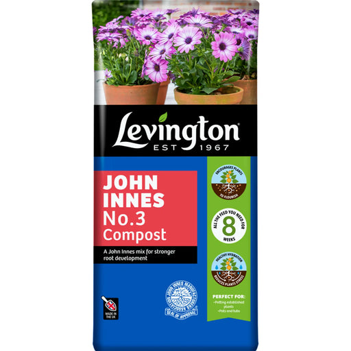 Levington Peat Free John Innes No 3 Compost 10L