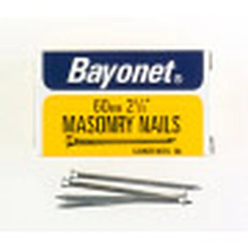 Bayonet Masonry Nails - Zinc Plated (Box Pack) 60mm