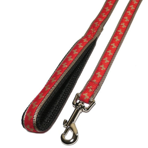 ROSEWOOD Red/Beige Dog Lead 40" x 3/4"