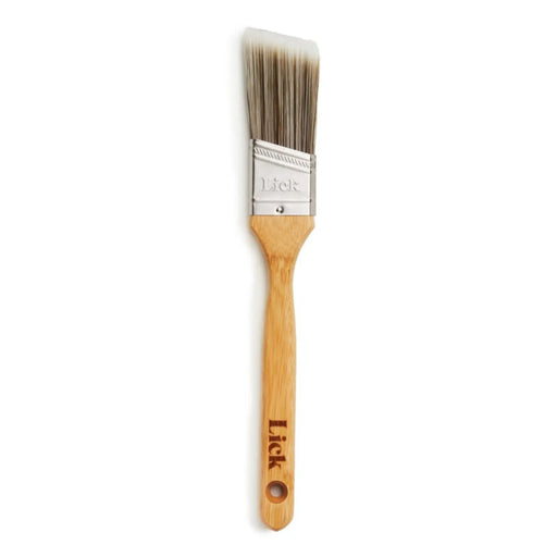 LickTools Eco Bamboo Handle Angle Sash Brush 1.5"