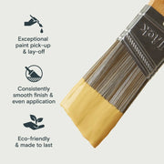 LickTools Eco Bamboo Handle Angle Sash Brush 1.5"