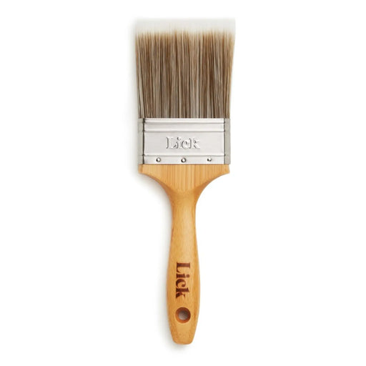 LickTools Eco Bamboo Handle Flat Brush 3"