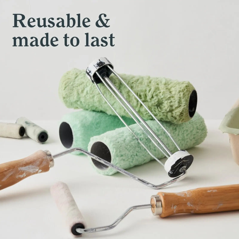 LickTools Eco Bamboo Handle Roller Frame 9"