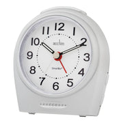 Acctim Astoria Smartlight Silent Sweep Alarm Silver