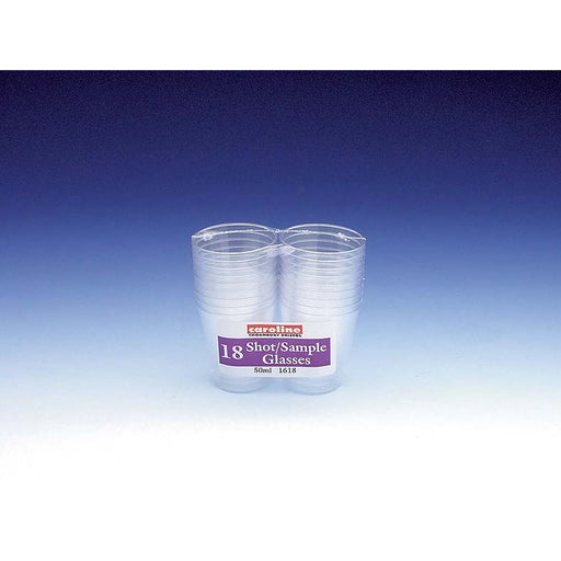 Caroline Shot/Sample Glass 50ml, 18 Pack