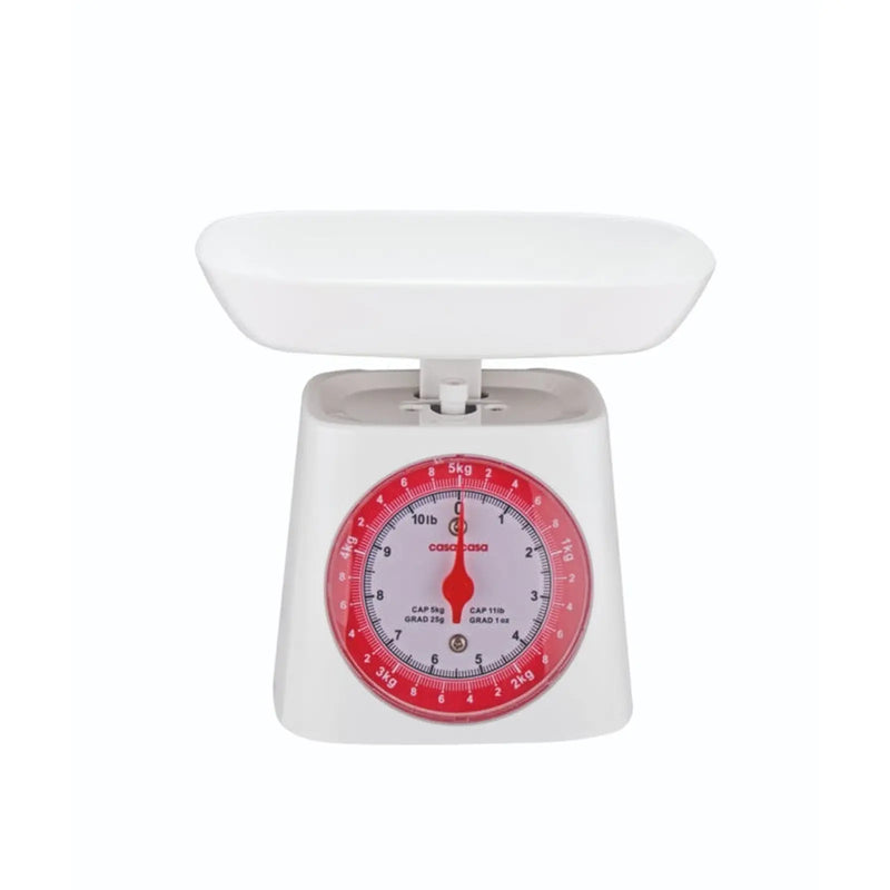 Stax Casa & Casa Classic Mechanical Kitchen Scale White
