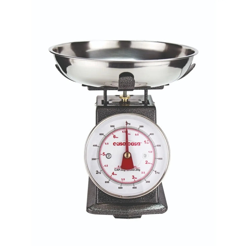 Stax Casa & Casa Trad Mechanical Kitchen Scale Grey