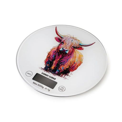 Stax Casa & Casa Electronic Kitchen Scale Hairy Cow