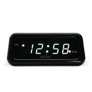 Acctim Cory White LED Smart Connector Alarm Clock Black