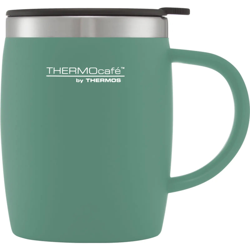 Thermos Thermocafe Soft Touch Desk Mug Duck Egg 450ml