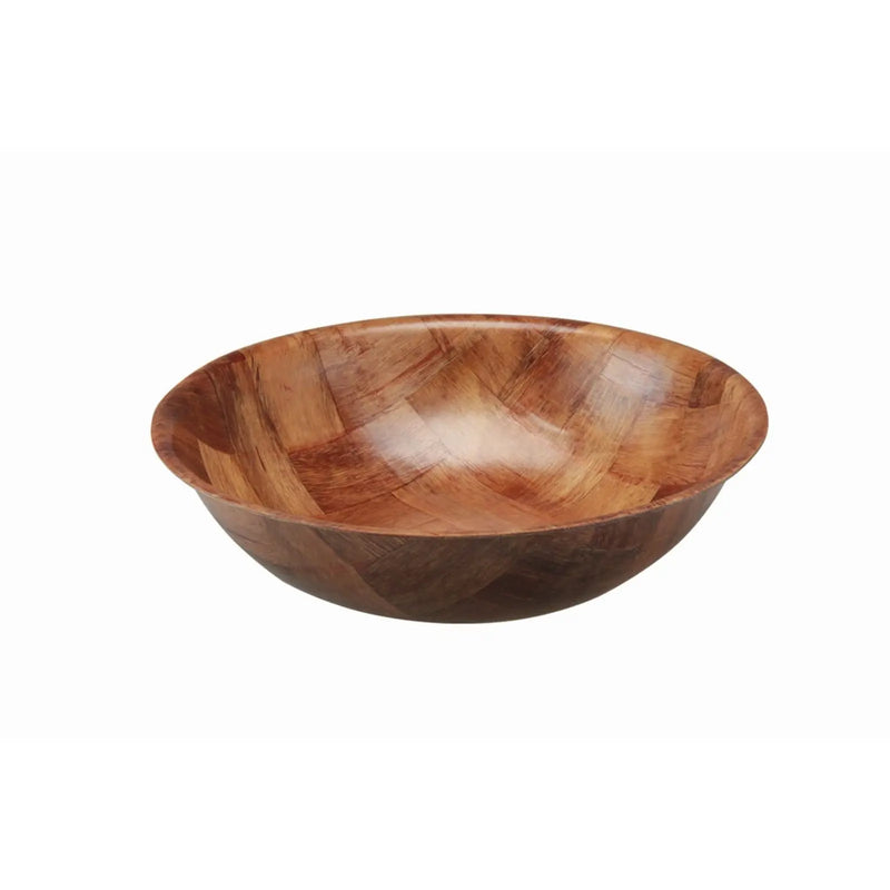Apollo Woven Wood Bowl 20cm