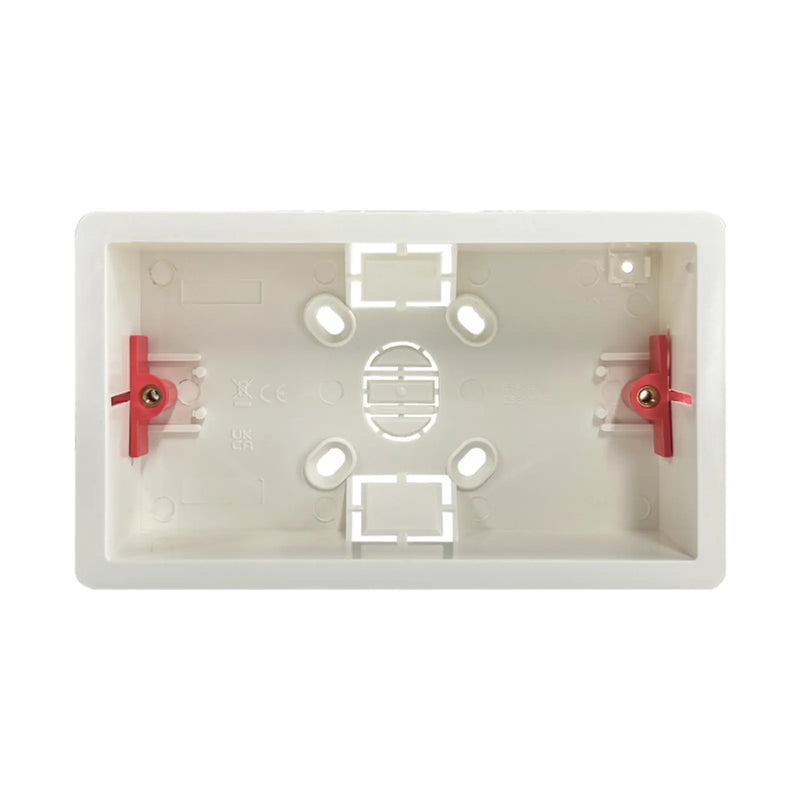 Securlec 2 Gang Dry Lining Box 36mm Deep