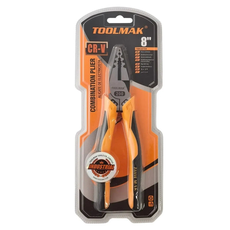 Toolmak Combination Plier 8"