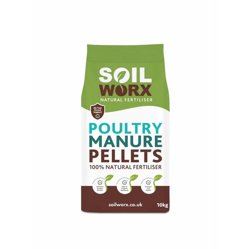 Soilworx Poultry Manure Pellets 10kg Bag
