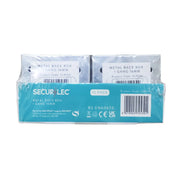 Securlec Metal Back Box 1 Gang 16mm
