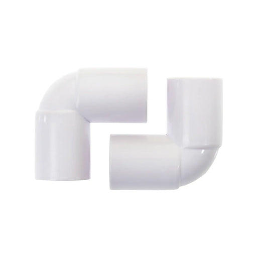 Securplumb Overflow 90° Bend 22mm Pack 2