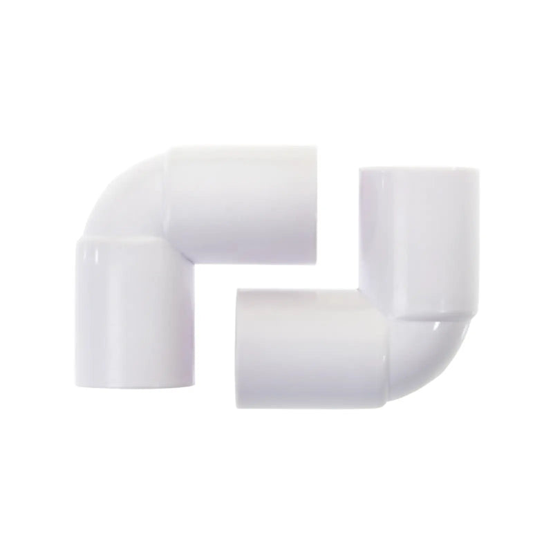 Securplumb Overflow 90° Bend 22mm Pack 2