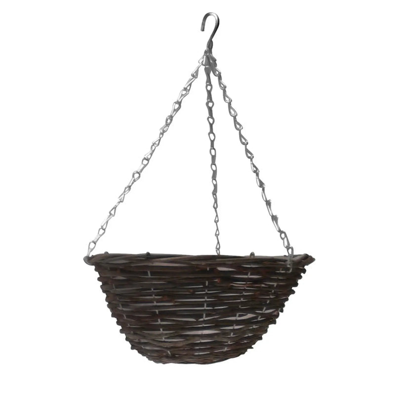Ambassador Willow Hanging Basket 14"