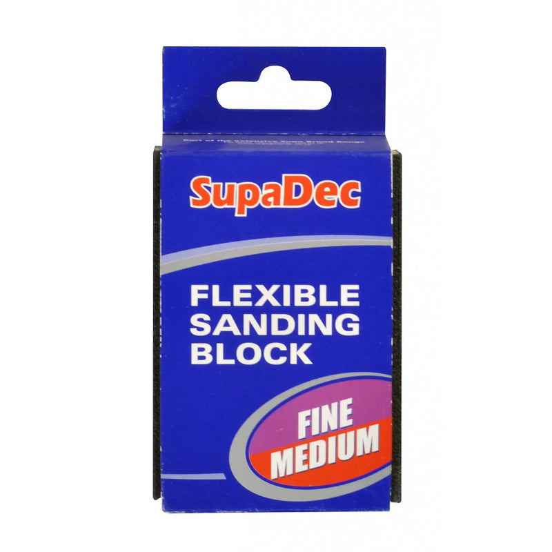 SupaDec Flexible Sanding Block Fine/Medium