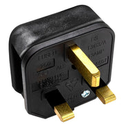 Masterplug Heavy Duty Plug 13 Amp Black
