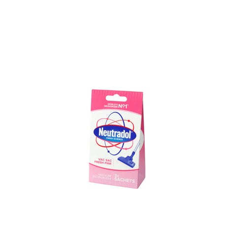 Neutradol Vacuum Deodoriser Pack 3 Fresh Pink