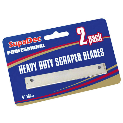 SupaDec Angled Scraper Blades Pack of 2