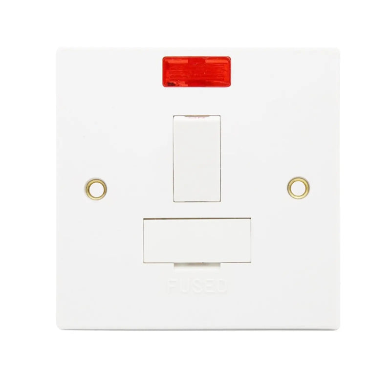 Securlec Square Edge 1 Gang Switched Fuse