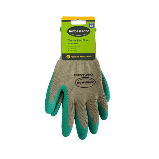 Ambassador Thermal Latex Gloves 9/L