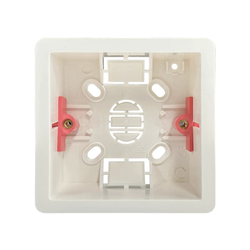 Securlec 1 Gang Dry Lining Box 35mm Deep
