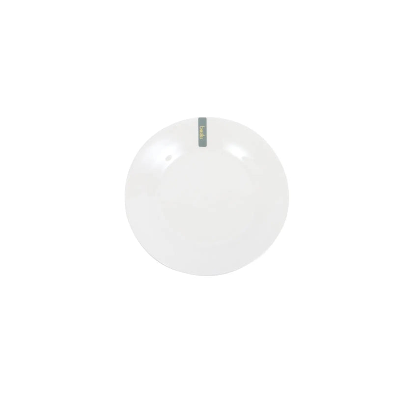 Basiks White Porcelain Side Plate 7.5"