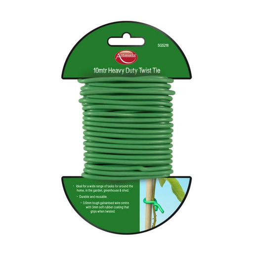 Ambassador Heavy Duty Twist Tie 10m