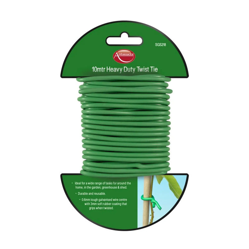 Ambassador Heavy Duty Twist Tie 10m
