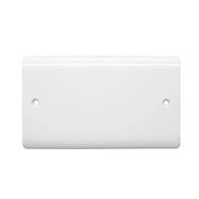 Securlec 2 Gang Blanking Plate Round Edge