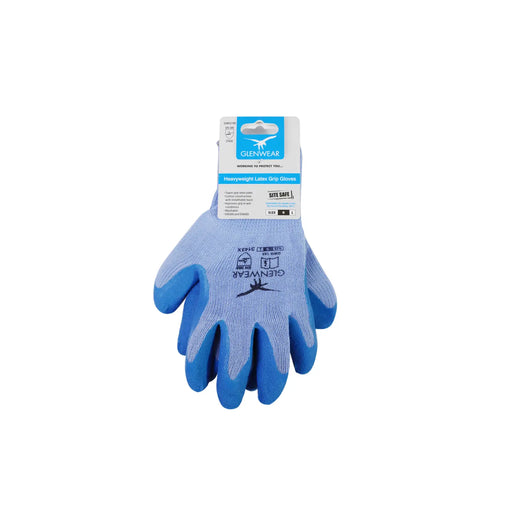 Glenwear Heavyweight Latex Grip Glove 9 Large