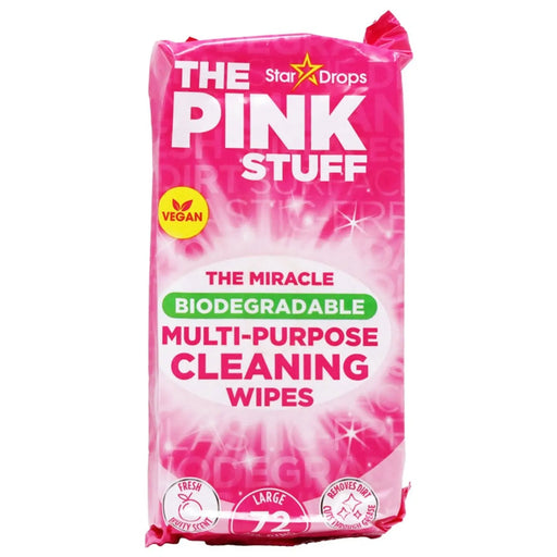 The Pink Stuff Multi Purpose Cleaning Wipes Pack 72