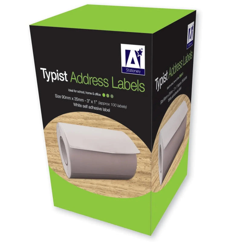 Stax I G Design Typist Address Labels 180 Per Roll