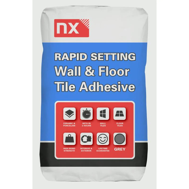NX Rapid Set Adhesive For Tiles 20kg