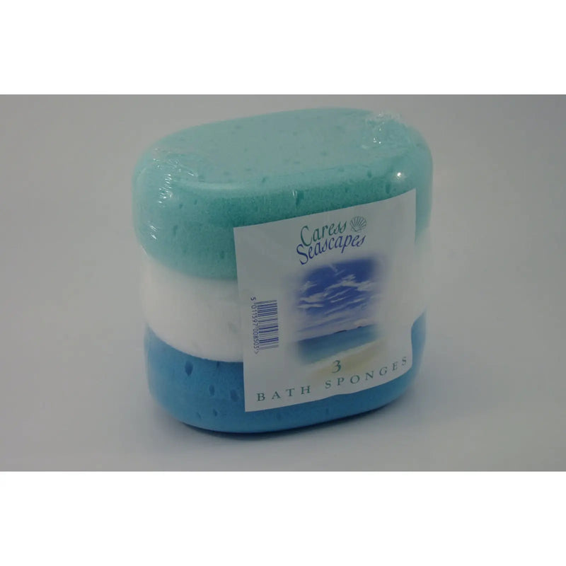 Seascapes Bath Sponge Pack 3