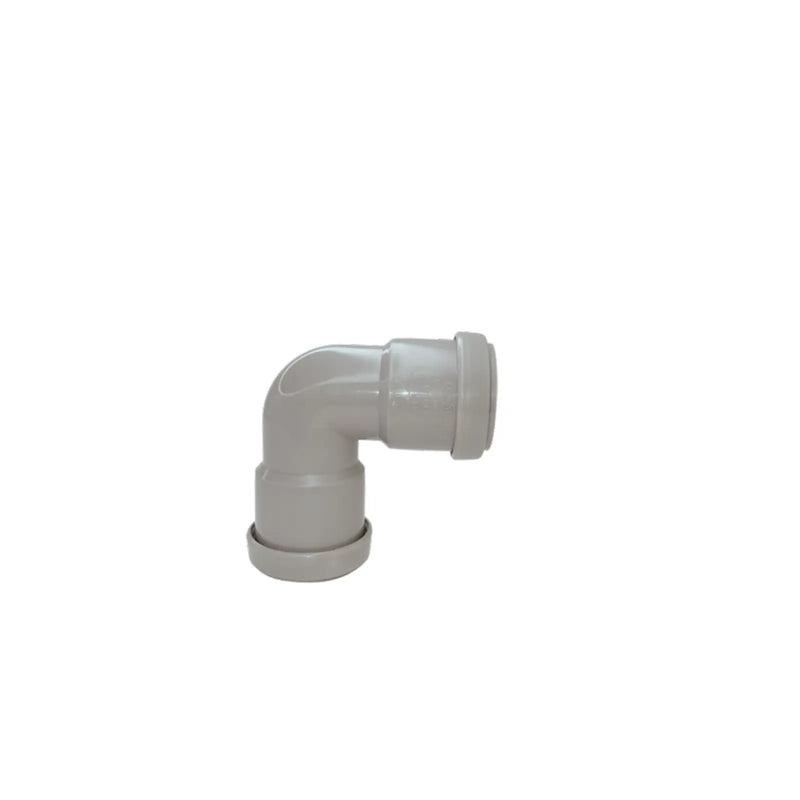 Davant Push Fit Knuckle 90° Bend Grey 40mm