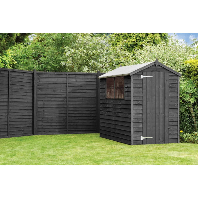 Ronseal One Coat Shed & Fence Protector 12L Tudor Black Oak